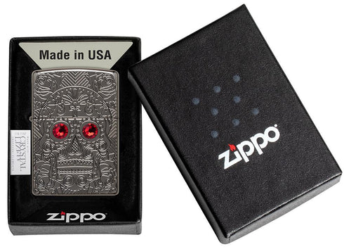 Zippo vžigalnik 49300 Crystal Skull