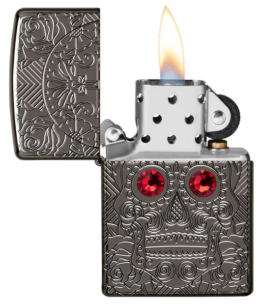 Zippo vžigalnik 49300 Crystal Skull