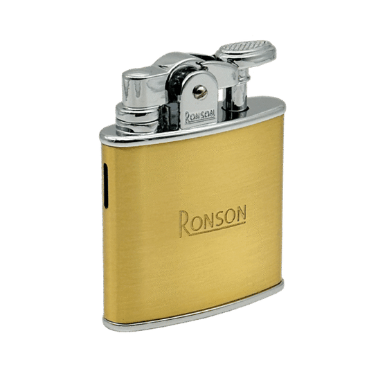 Vžigalnik Ronson 102002 plinski Jet Flame Nostalgia, Gold Satin