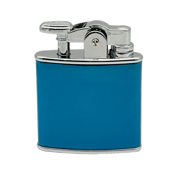Vžigalnik Ronson 102004 plinski Nostalgia Jet Flame, Blue Ice