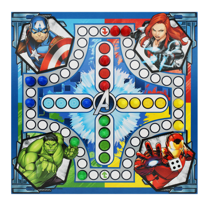 Cartamundi 103048001 Zbirka namiznih iger - Marvel Maščevalci