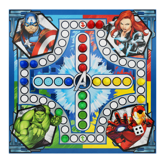 Cartamundi 103048001 Zbirka namiznih iger - Marvel Maščevalci