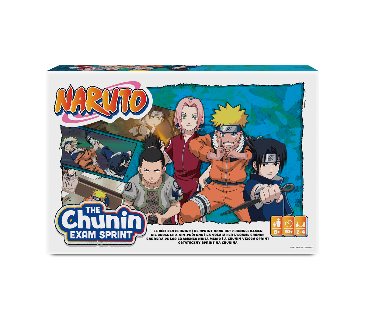 Cartamundi 103052001 Namizna igra Naruto: Chunin testni šprint