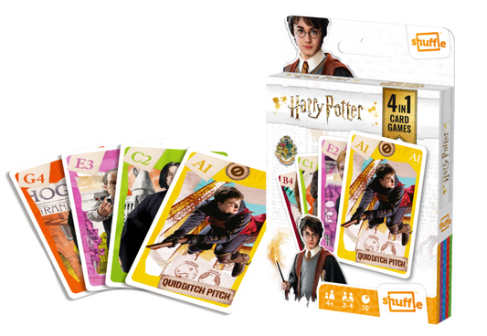 Cartamundi 108466992 Karte 4v1: Harry Potter