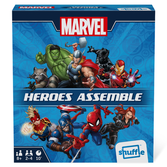 Cartamundi 108684992 Igra s kartami Marvel Heroji, Zbor!