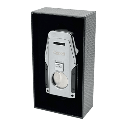 Vžigalnik Ronson 122001 za cigare plinski Jet Flame Mirage, Chrome Satin
