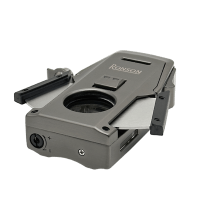 Vžigalnik Ronson 122002 plinski Jet Flame Mirage, Gun Metal