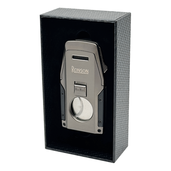Vžigalnik Ronson 122002 plinski Jet Flame Mirage, Gun Metal