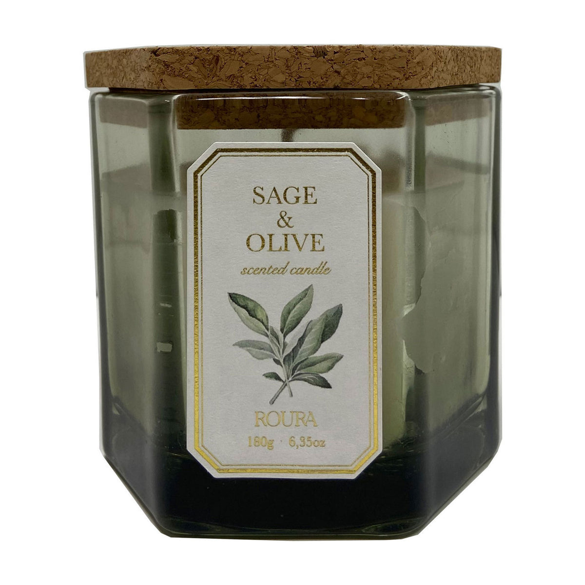 Sveča ROURA 333250.243 dišeča Mediterannean Herbs - Sage & Olive
