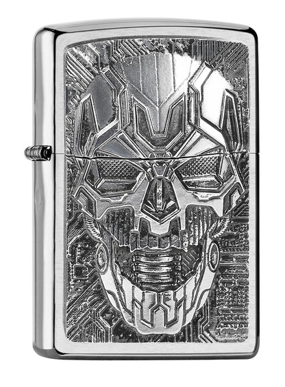 Zippo vžigalnik 2.007.759 Technic Skull Trick Emblem