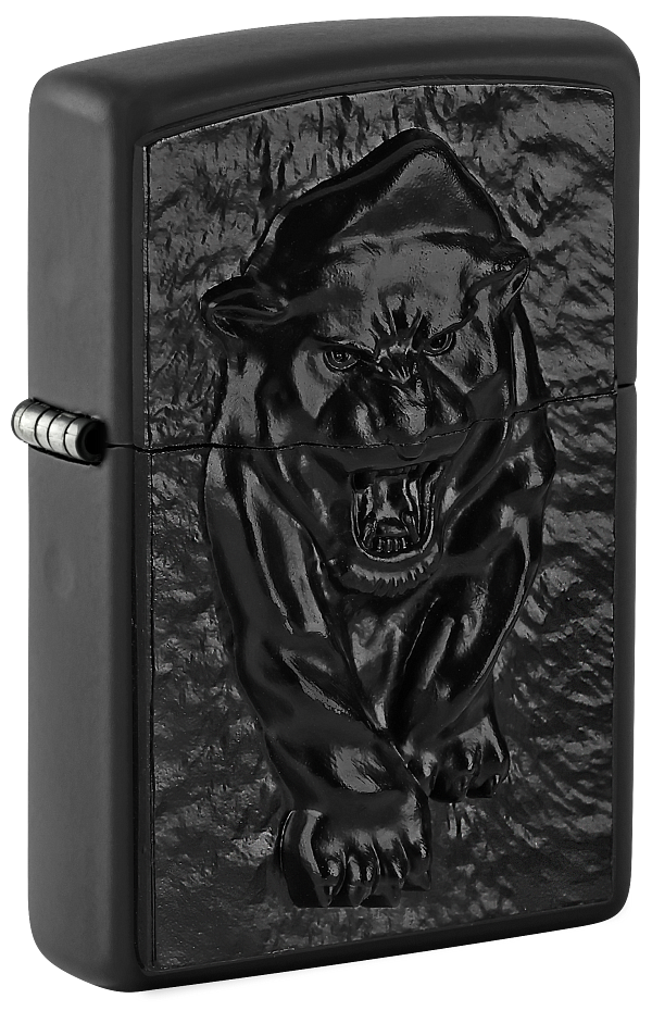 Zippo 2.008.206 vžigalnik Black Panther Emblem