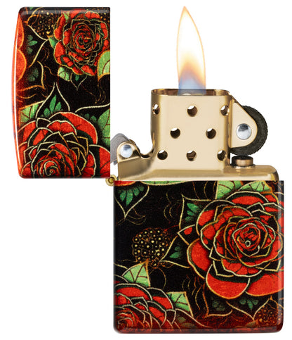 Zippo 46849 vžigalnik Blooming Roses