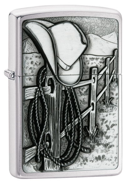 Zippo vžigalnik 24879 Resting Cowboy Emblem