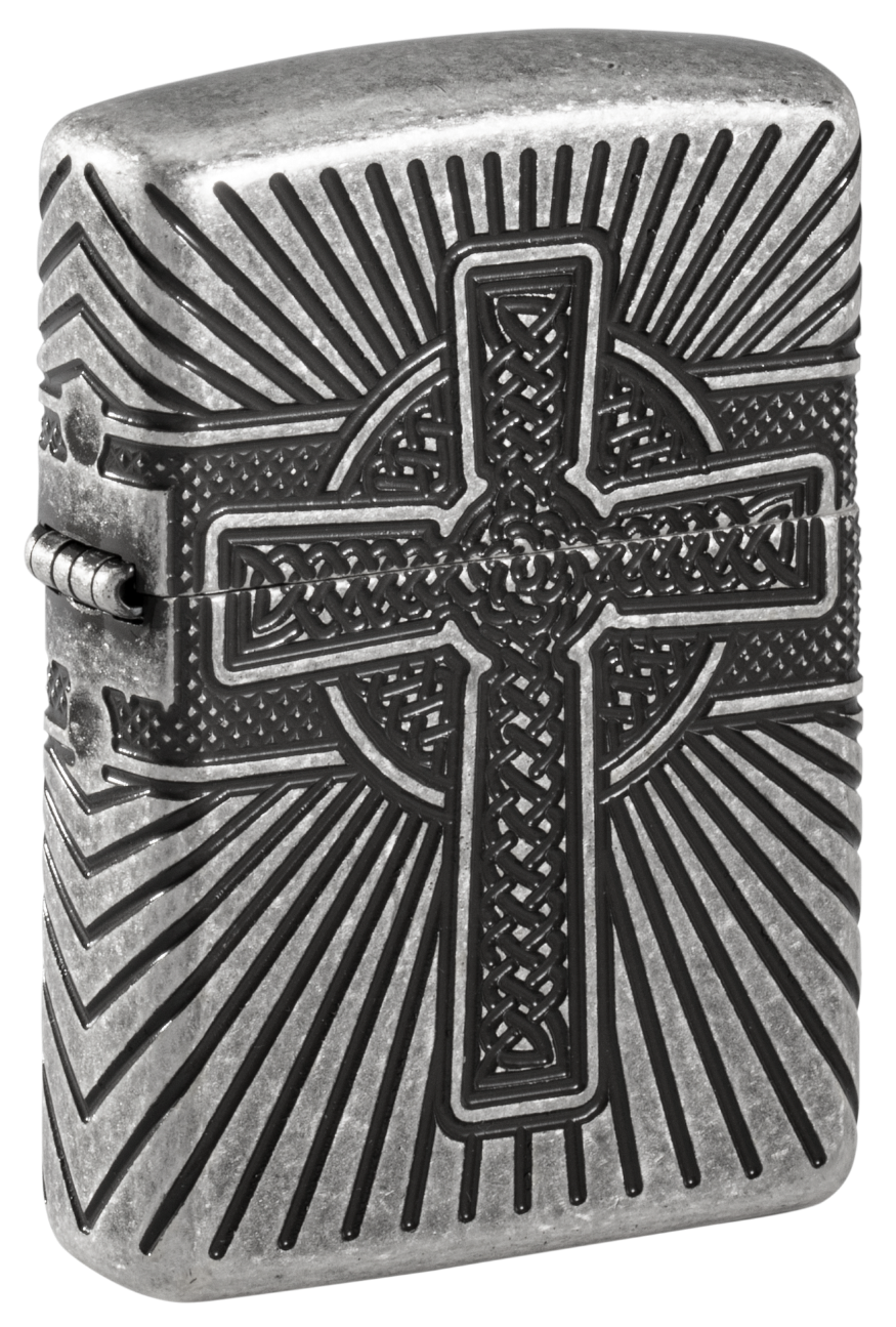 Zippo vžigalnik 29667 Celtic Cross 360°