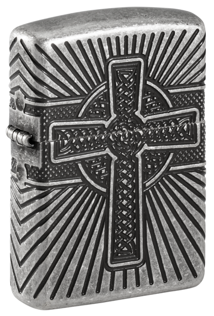 Zippo vžigalnik 29667 Celtic Cross 360°