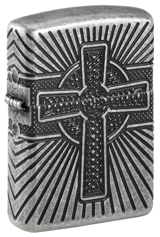 Zippo vžigalnik 29667 Celtic Cross 360°