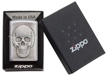Zippo vžigalnik 29818 Skull Emblem