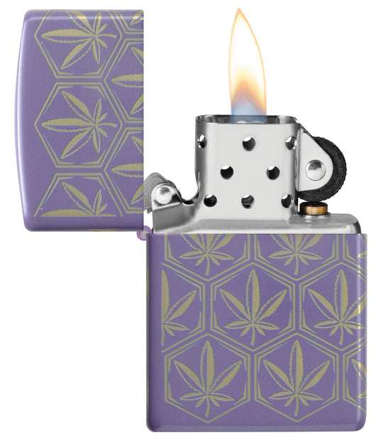 Zippo 46855 vžigalnik Honeycomb Cannabis