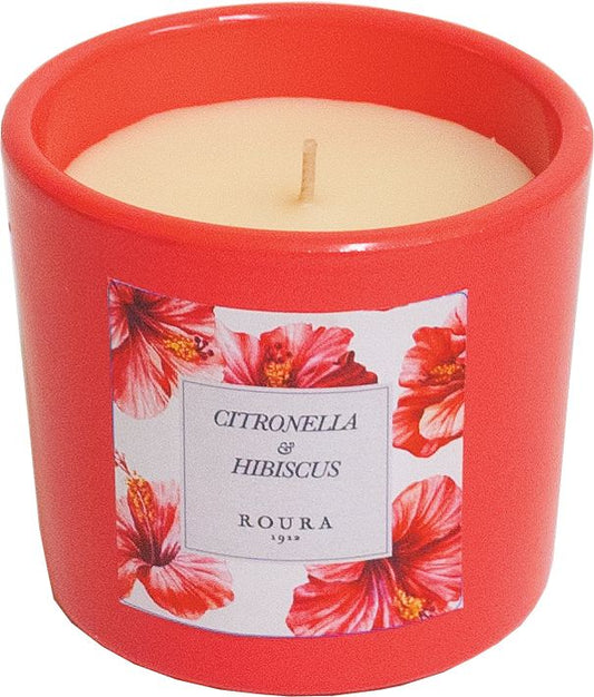 Roura 340301.115 Sveča Citronela in Hibiskus