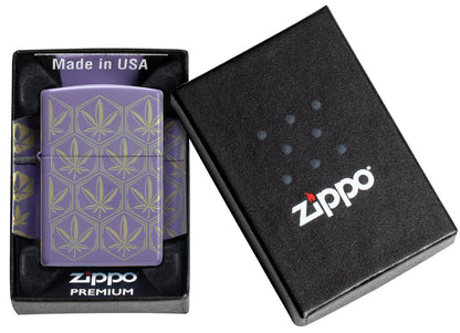 Zippo 46855 vžigalnik Honeycomb Cannabis
