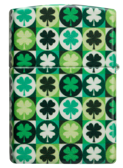 Zippo vžigalnik 46015 Clover Glow in the Dark