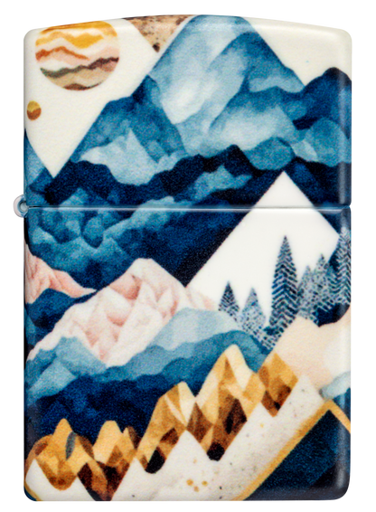 Zippo vžigalnik 46262 Geometric Mountains