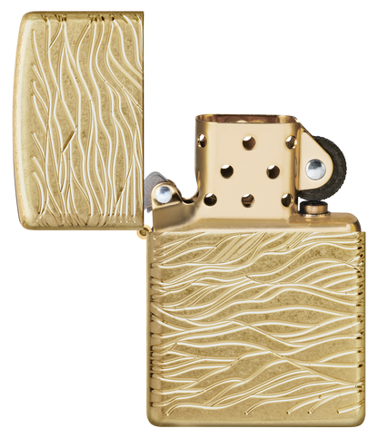 Zippo vžigalnik 46273 Wavy Pattern Armor