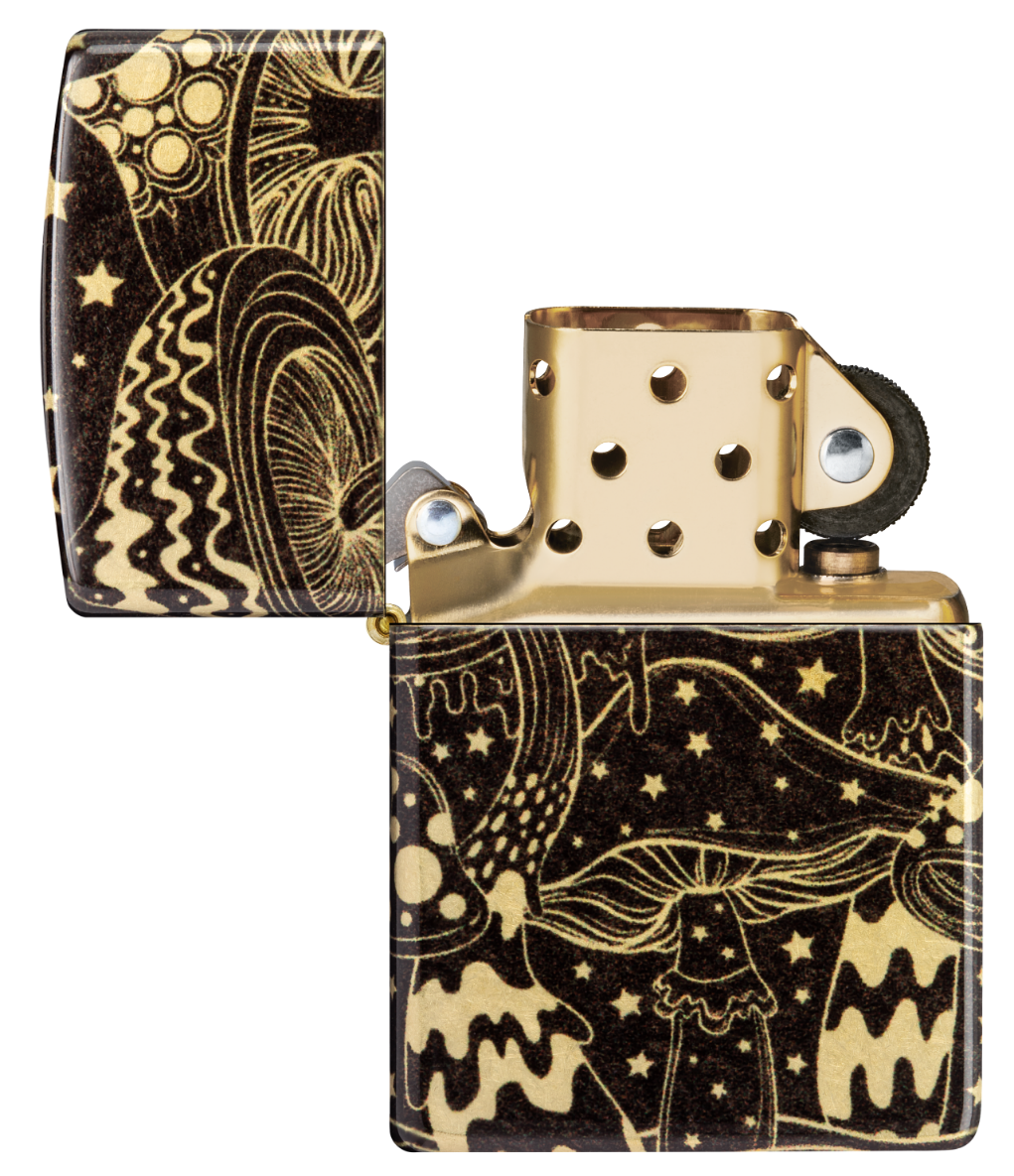 Zippo vžigalnik 46277 Mushrooms 360°