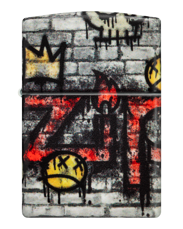 Zippo 46282 vžigalnik Street Wall Art, 540 Matte