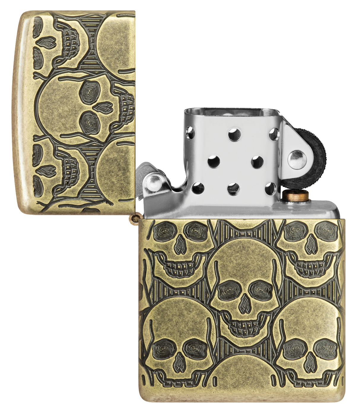 Zippo vžigalnik 46302 Skulls Armor®