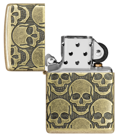 Zippo vžigalnik 46302 Skulls Armor®
