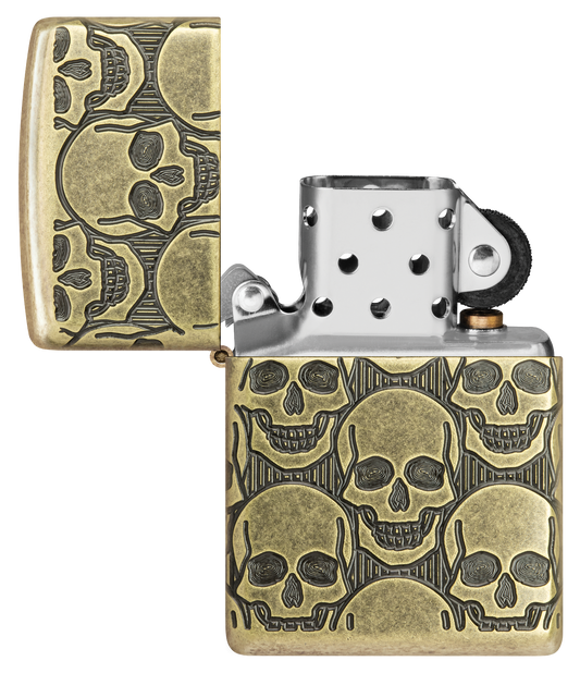 Zippo vžigalnik 46302 Skulls Armor®