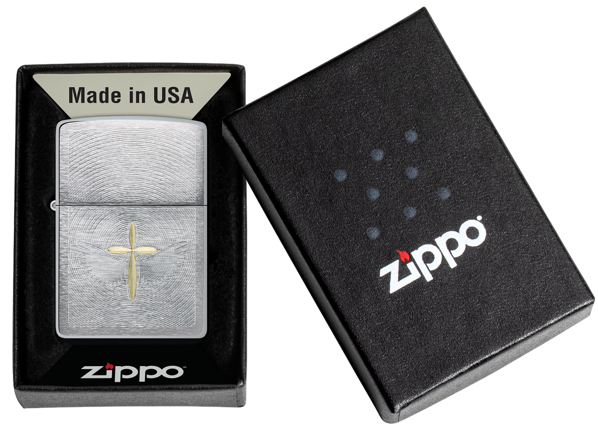 Zippo vžigalnik 46479 Cross and Wings