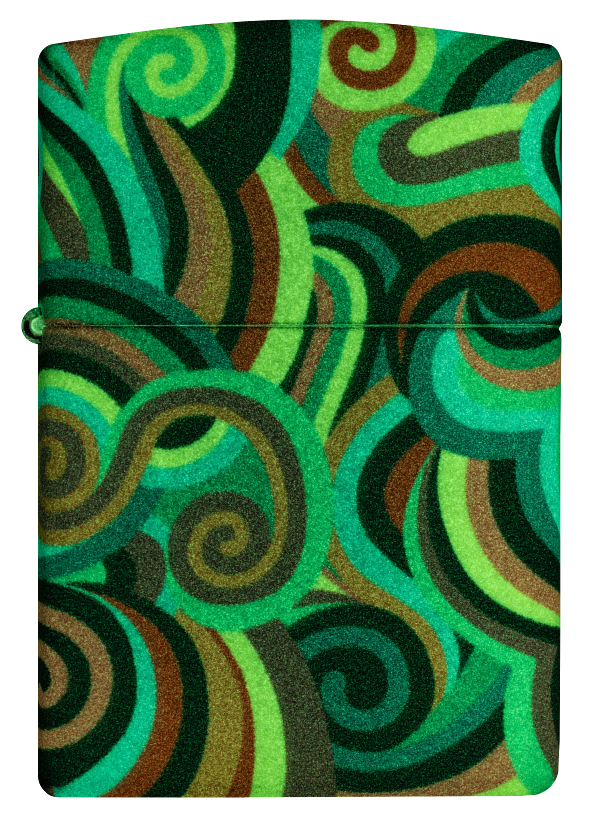 Zippo 46491 vžigalnik Vivid Color Patterns, Glow in the Dark