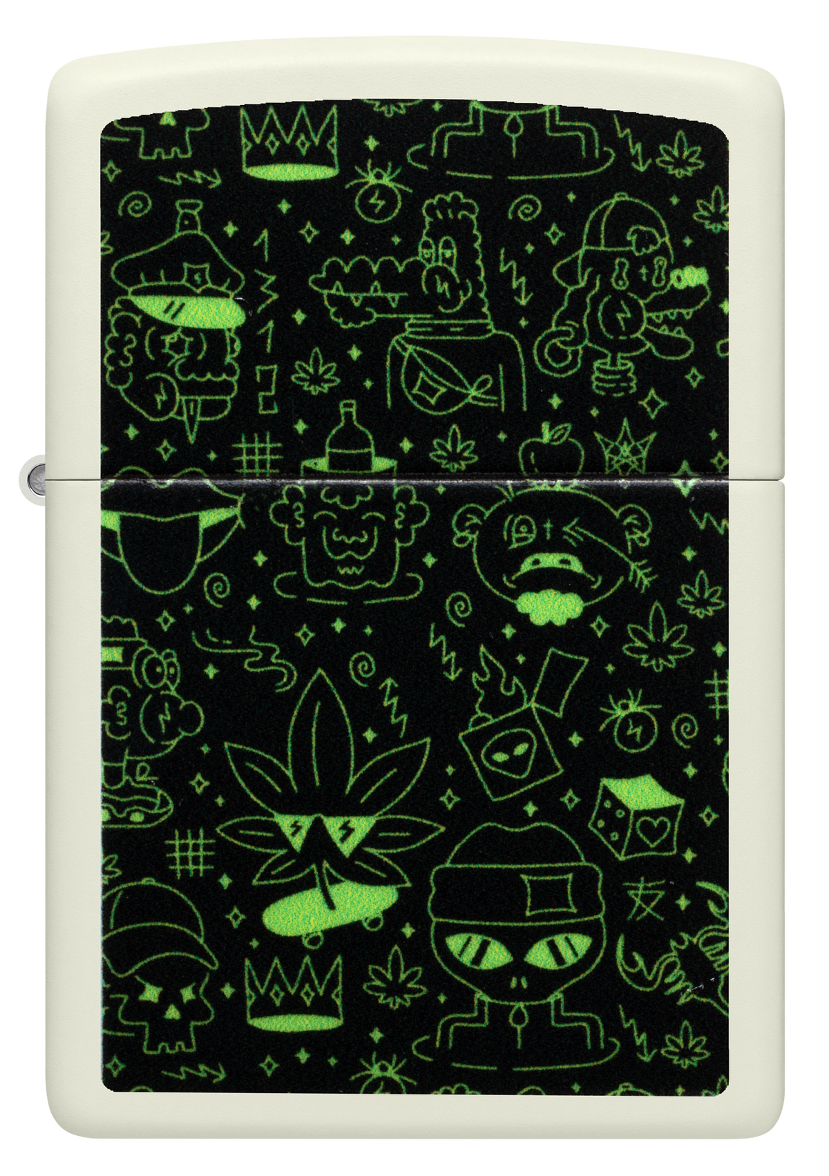 Zippo 60.007.390 vžigalnik Doodle Cannabis