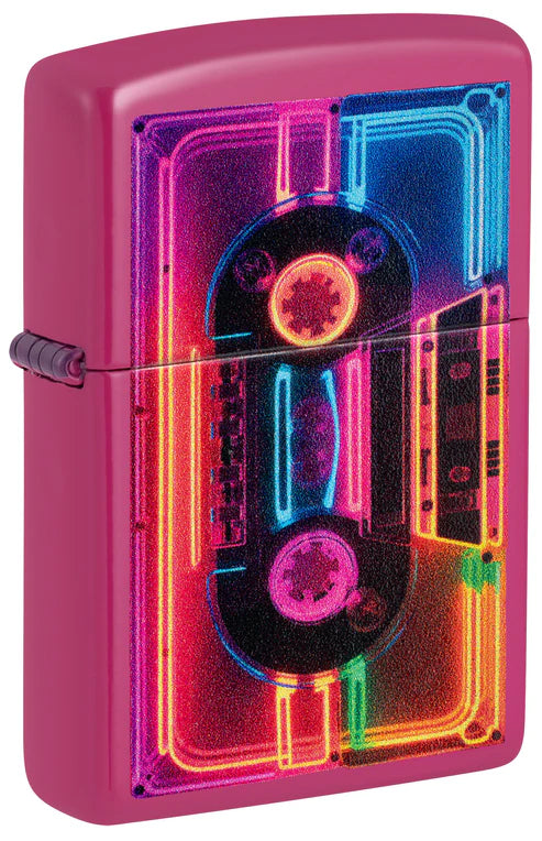 Zippo 46693 vžigalnik Nostalgia Tape, Frequency Matte