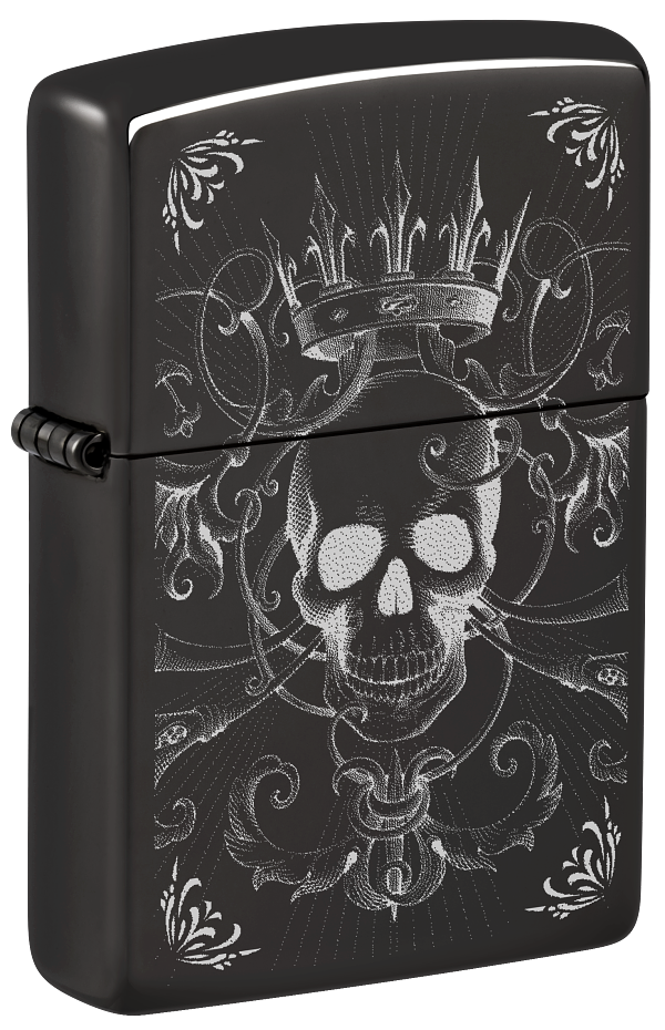 Zippo 46699 vžigalnik Gothic King Skull
