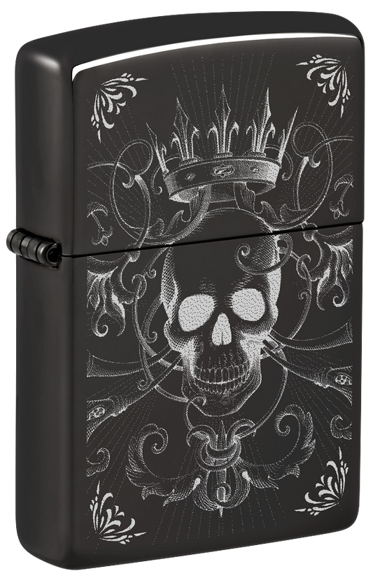 Zippo 46699 vžigalnik Gothic King Skull