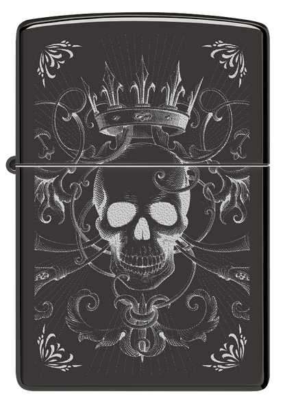 Zippo 46699 vžigalnik Gothic King Skull