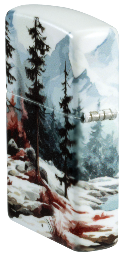Zippo 46702 vžigalnik Painted Lake & Mountains, 540 Matte