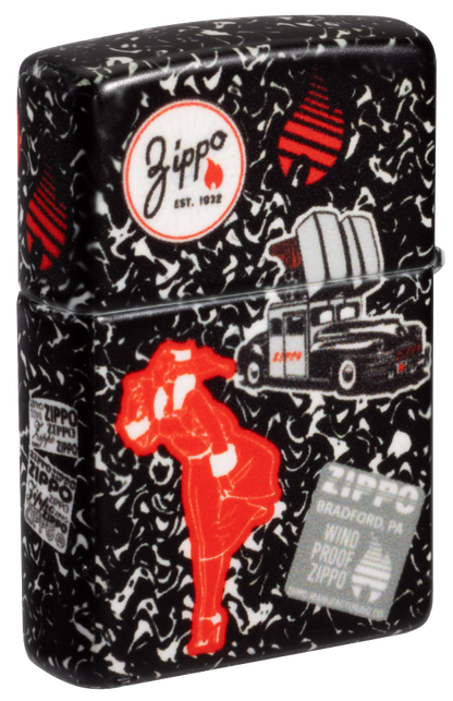 Zippo 46707 vžigalnik Vintage Nostalgia, 540 Matte