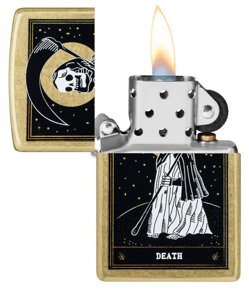 Zippo 46722 vžigalnik Death Card