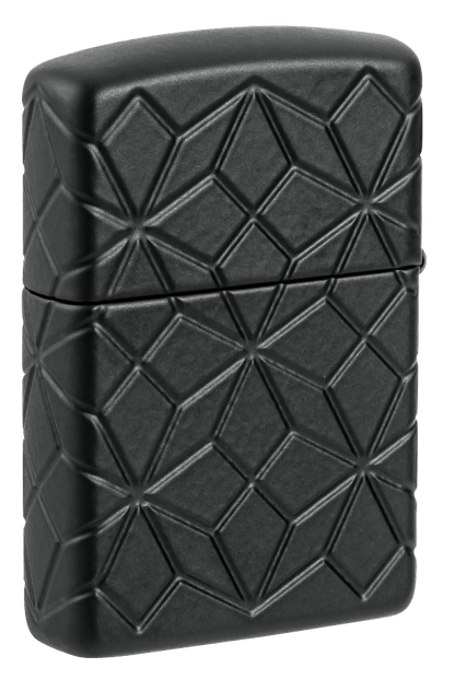 Zippo 46756 vžigalnik Red Jewel with Pattern Armor, Black Matte