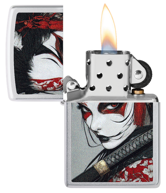 Zippo 60.007.516 vžigalnik Samurai Woman