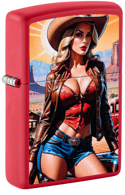 Zippo 60.007.557 vžigalnik Pinup Cowgirl