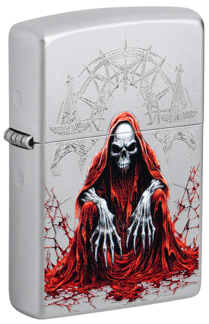 Zippo 60.007.576 vžigalnik Red Grim Reaper