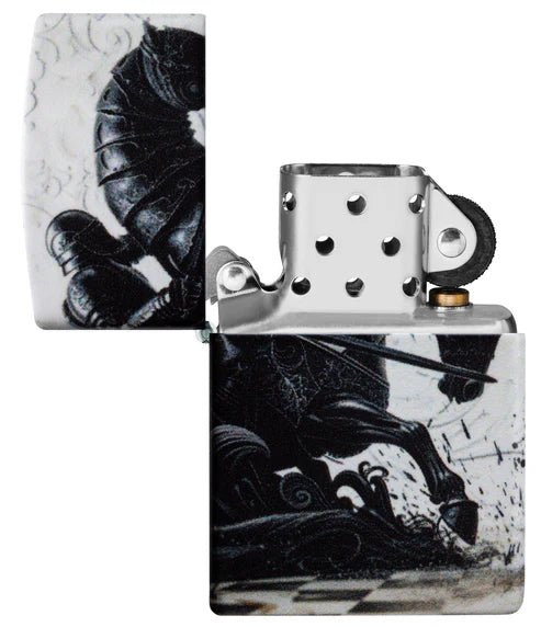Zippo 60.007.589 vžigalnik Black Knight