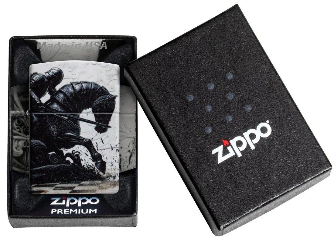 Zippo 60.007.589 vžigalnik Black Knight