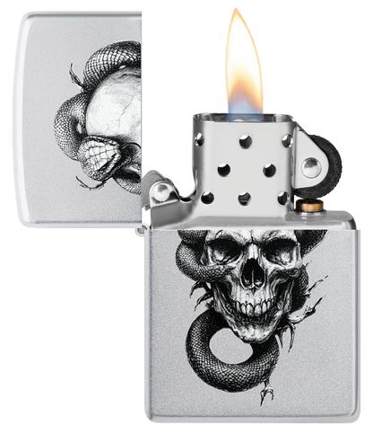 Zippo 60.007.695 vžigalnik Skull and Snake
