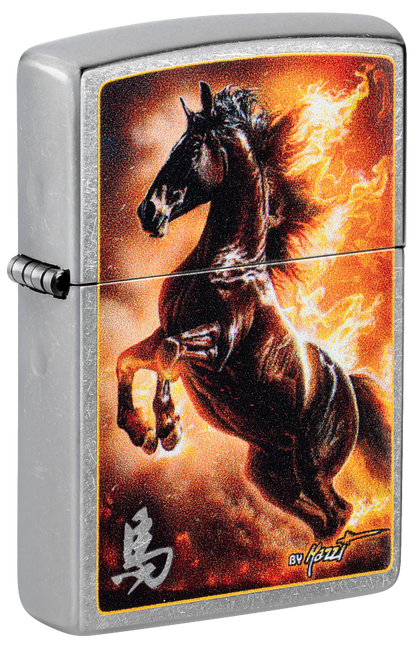 Zippo 47105 vžigalnik Fire Horse by Mazzi